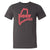 BeerME T-shirt - Heather Charcoal/Red