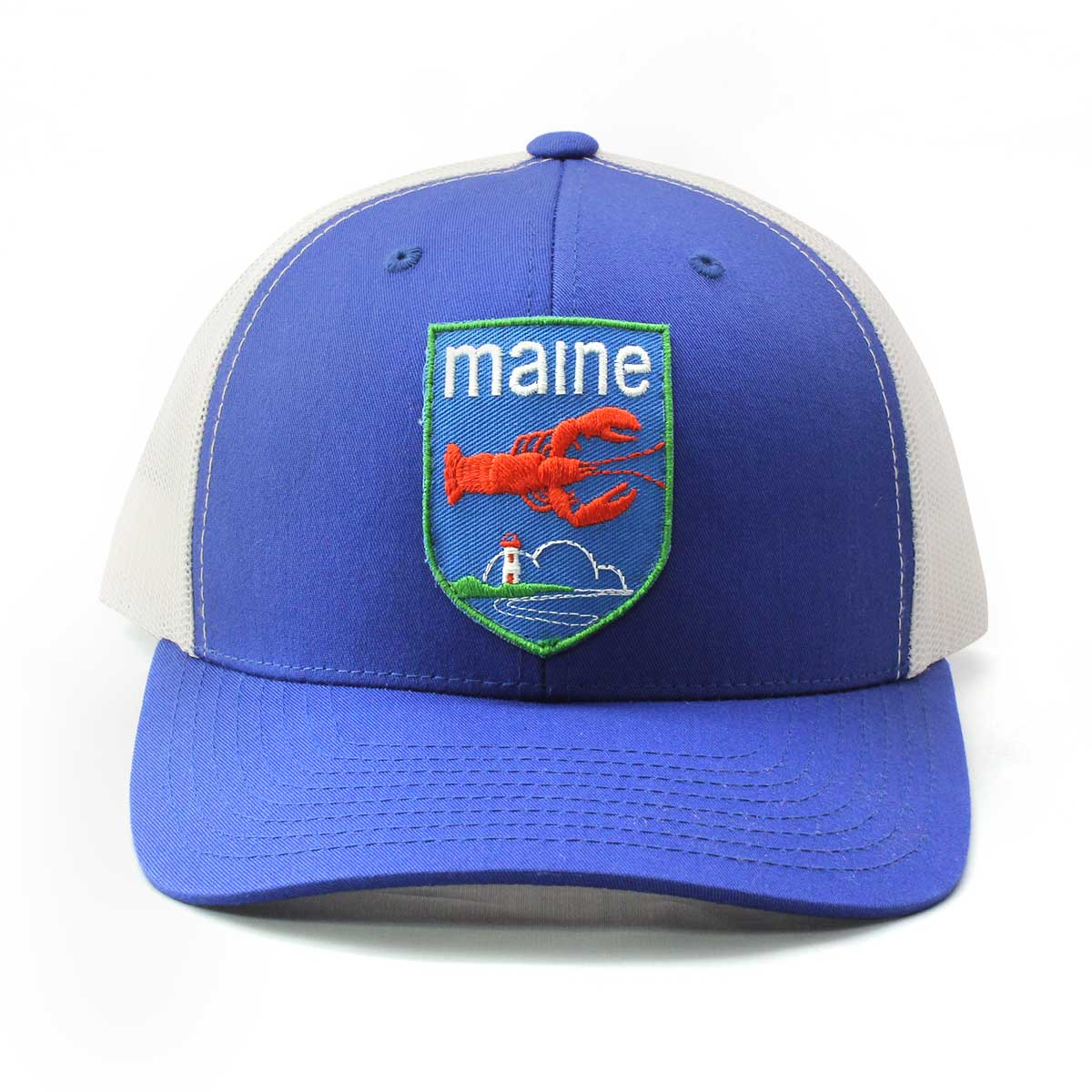 Retro Maine Lobster Patch Trucker Hat