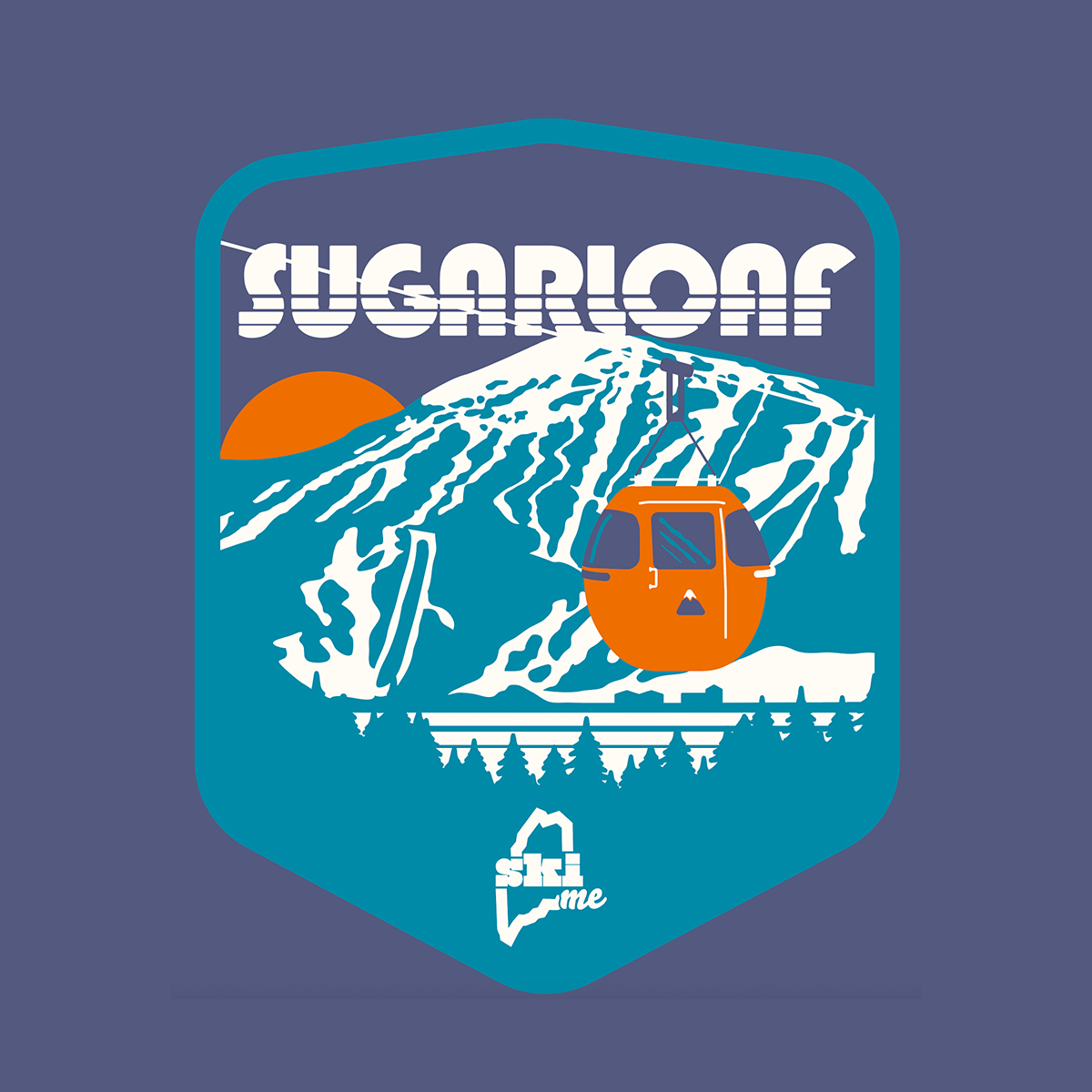 Live Maine Sugarloaf T-shirt