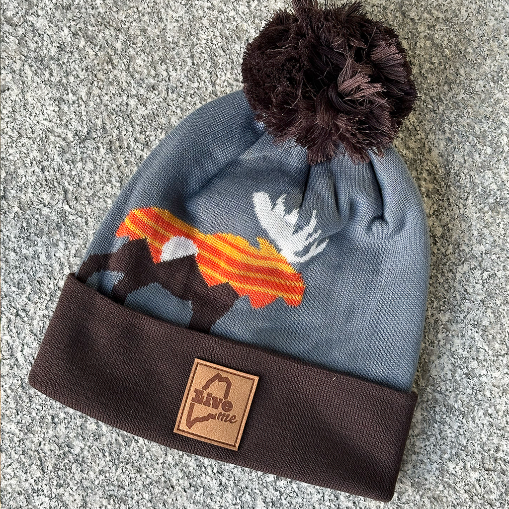 LiveME Sunset Moose Beanie