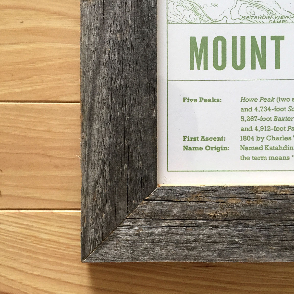 Mount Katahdin HikeME  Poster