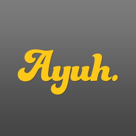 Ayuh Die-Cut Sticker