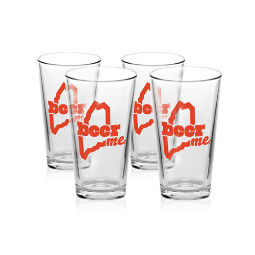 BeerME Pint Glass (4-Pack)