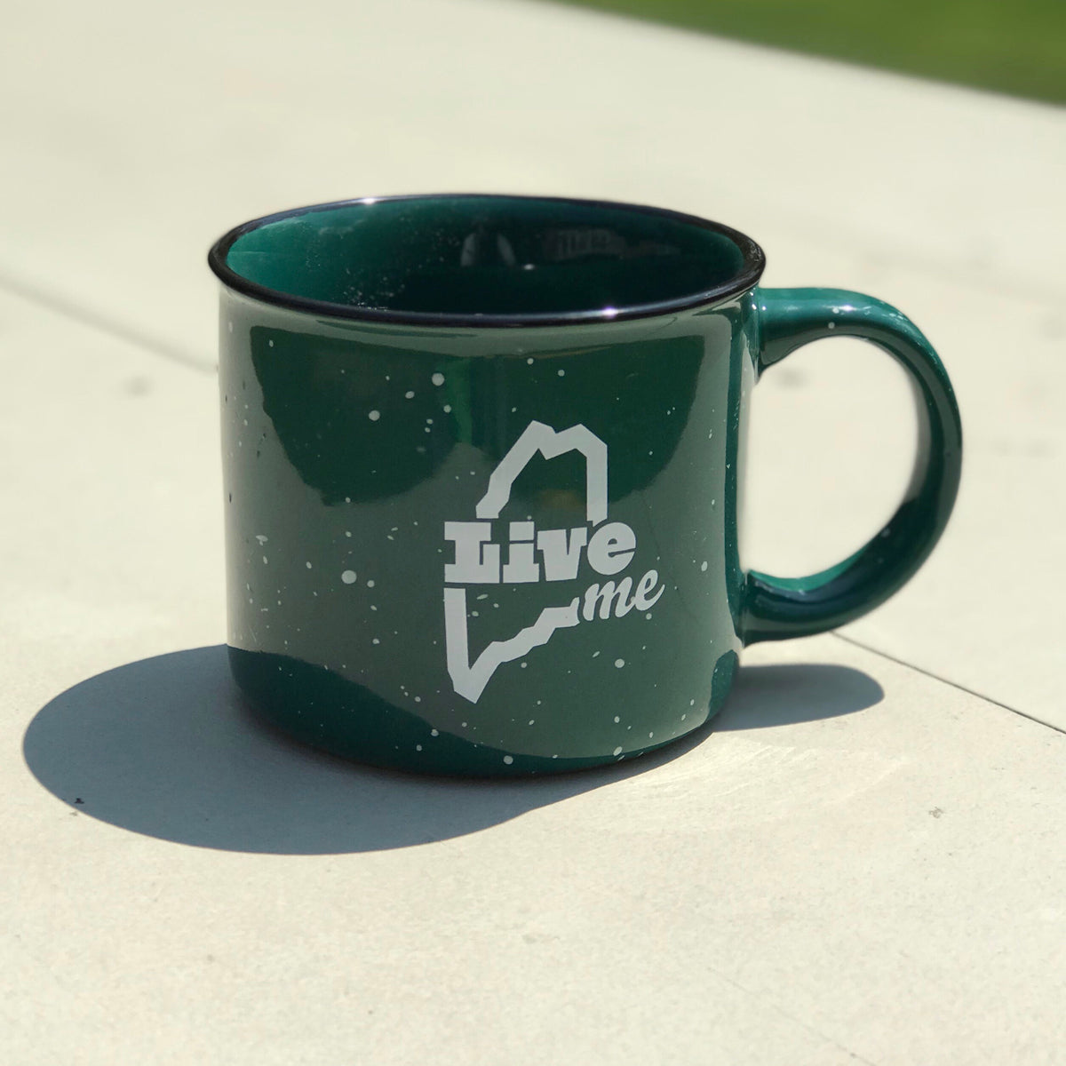 LiveME Ceramic Camp Mug