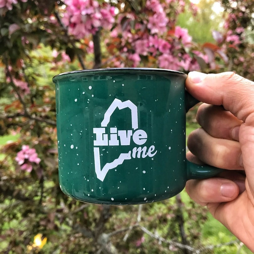 LiveME Ceramic Camp Mug
