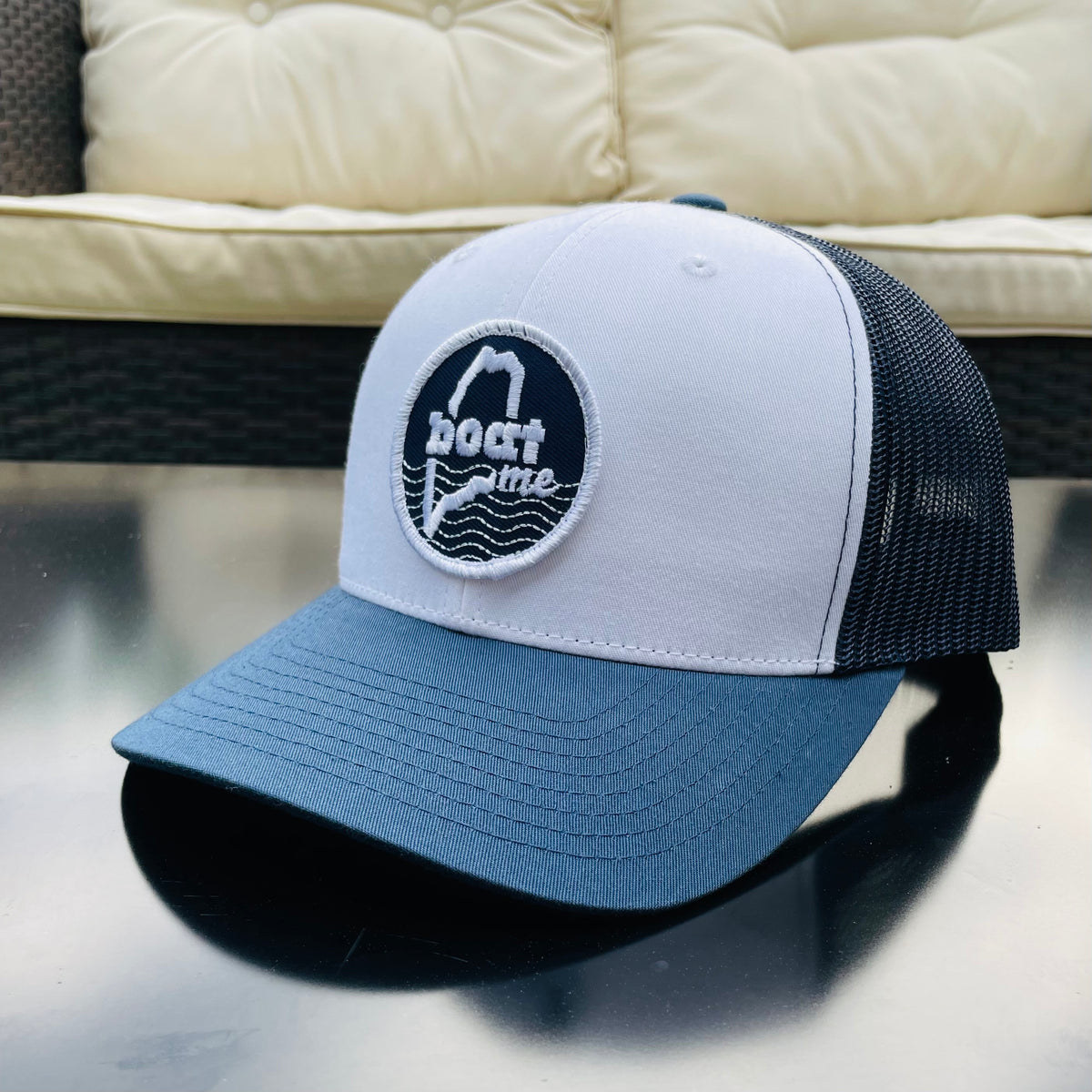 BoatME Patch Trucker Hat
