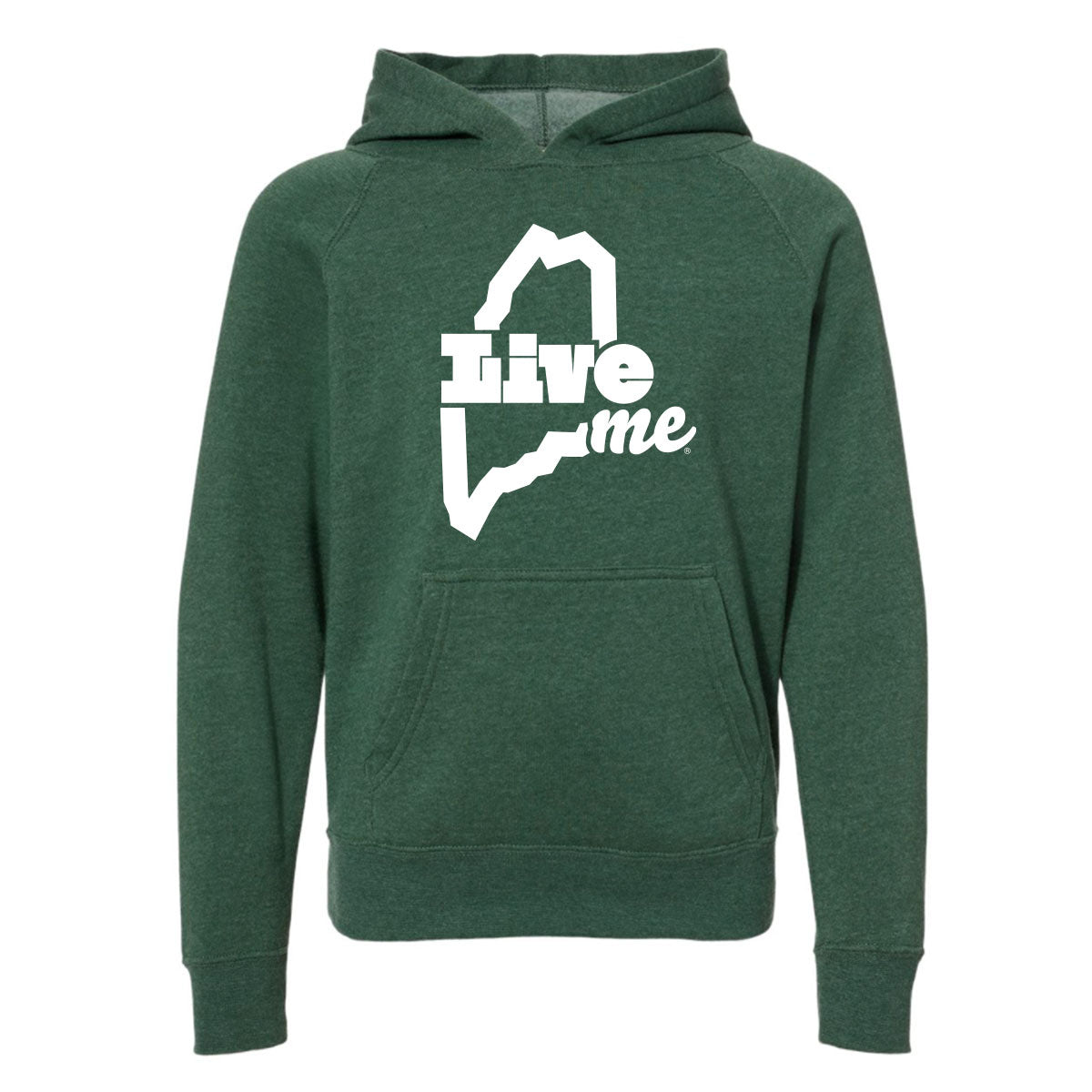 Kids LiveME Pullover Sweatshirt - Moss