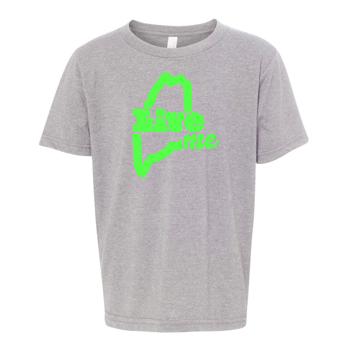 Kids LiveME T-shirt - Heather Grey