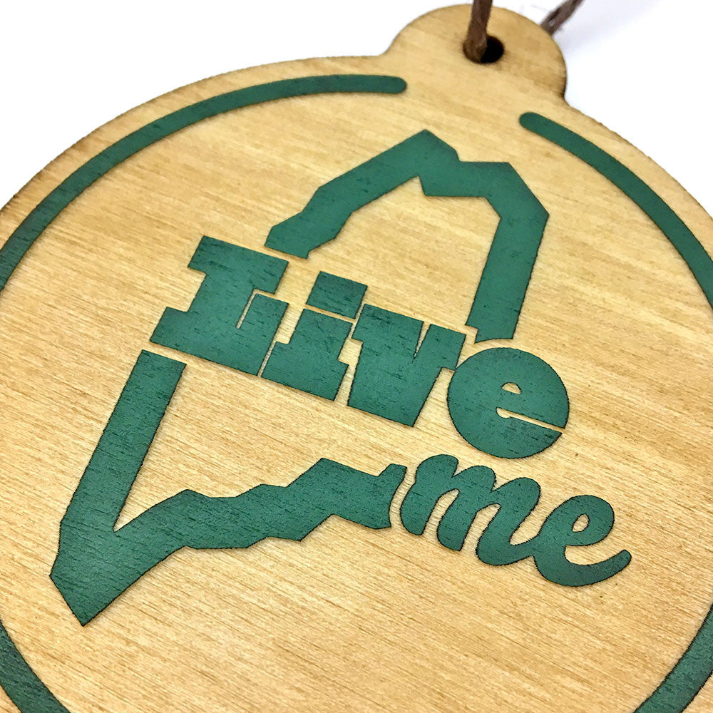 LiveME Wooden Ornament