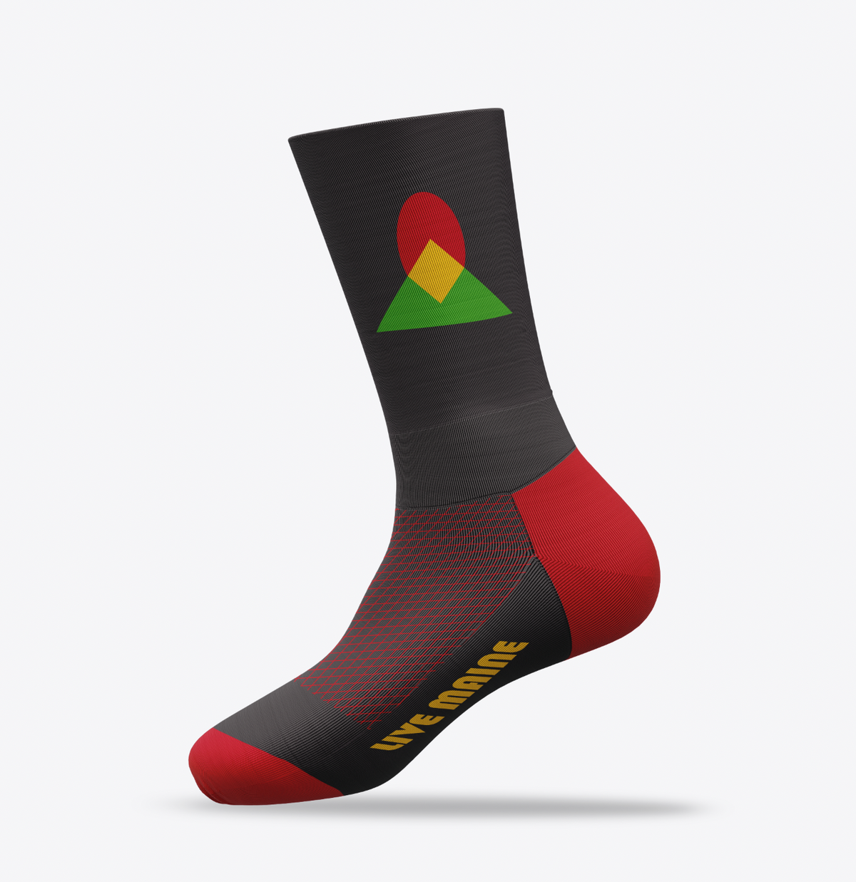LiveME Performance Socks - Mountain Sun