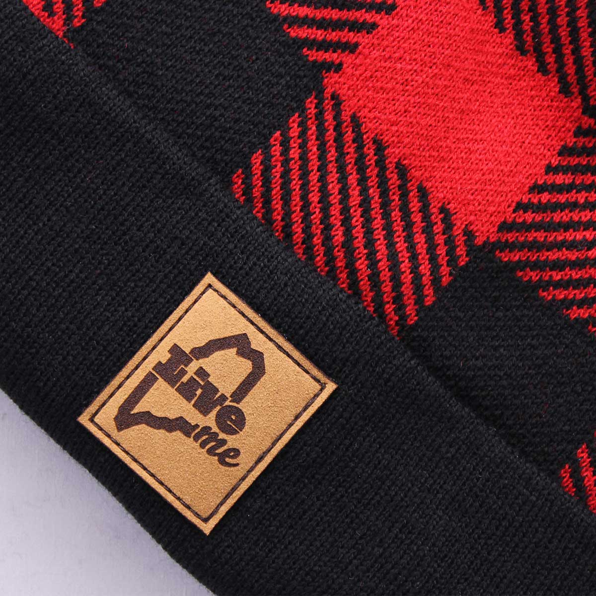 LiveME Plaid Beanie