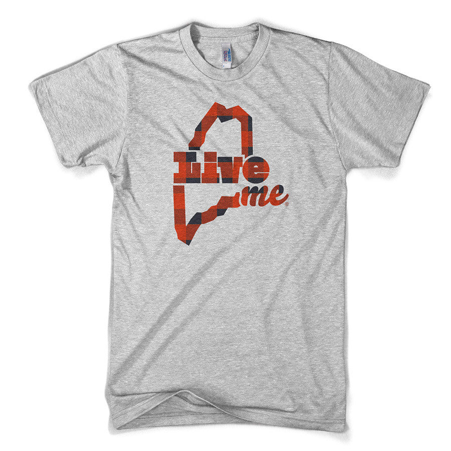 LiveME T-shirt (Plaid)