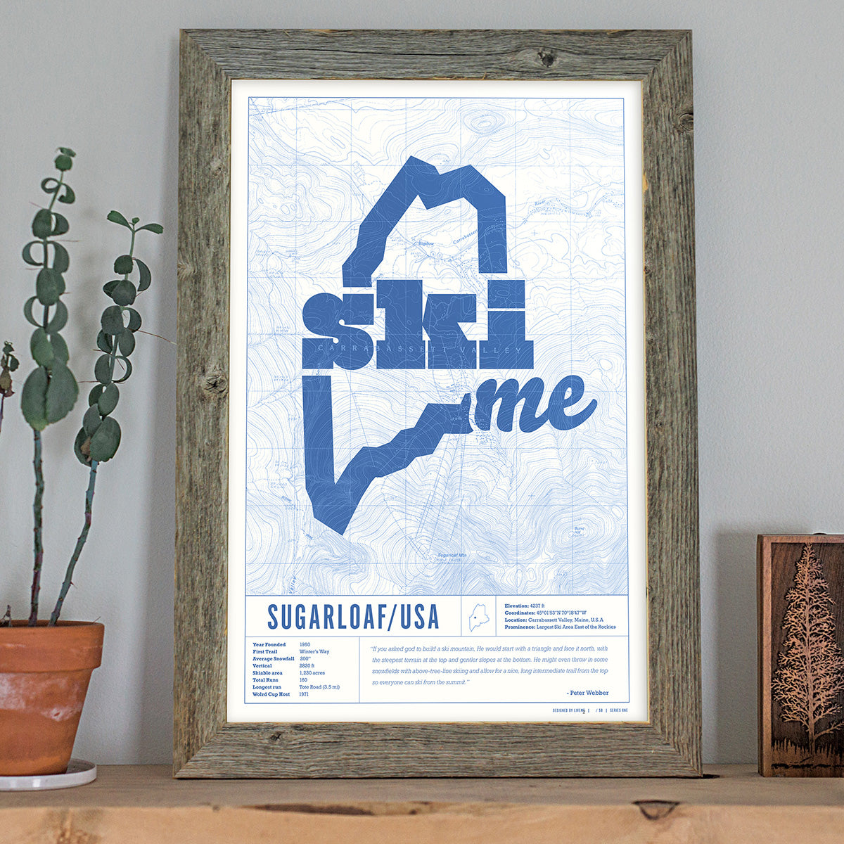 Sugarloaf SkiME  Poster